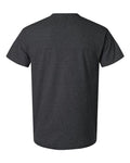 Gildan 3000 Heather Dark Grey — back