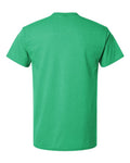 Gildan 3000 Heather Irish Green — back
