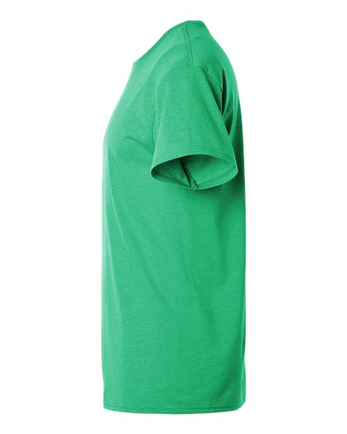Gildan 3000 Heather Irish Green — direct side
