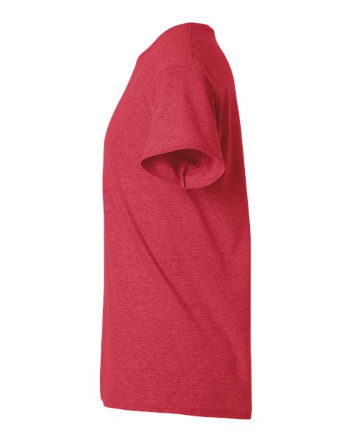 Gildan 3000 Heather Red — direct side