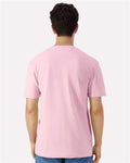 Gildan 3000 Light Pink — on model back