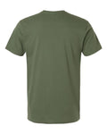 Gildan 3000 Military Green — back
