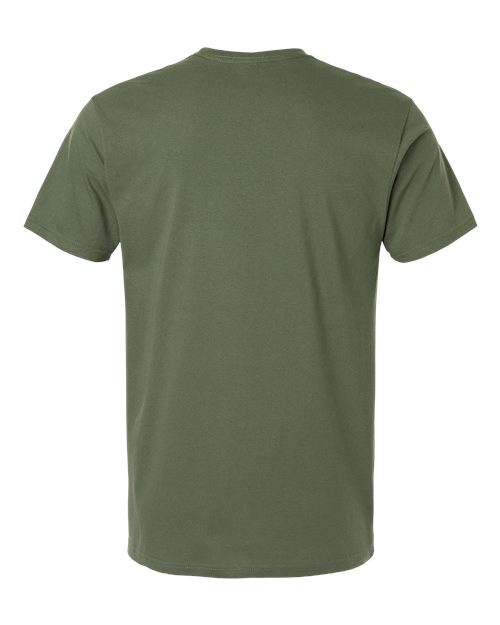 Gildan 3000 Military Green — back