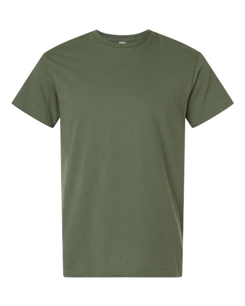 Gildan 3000 Military Green — front