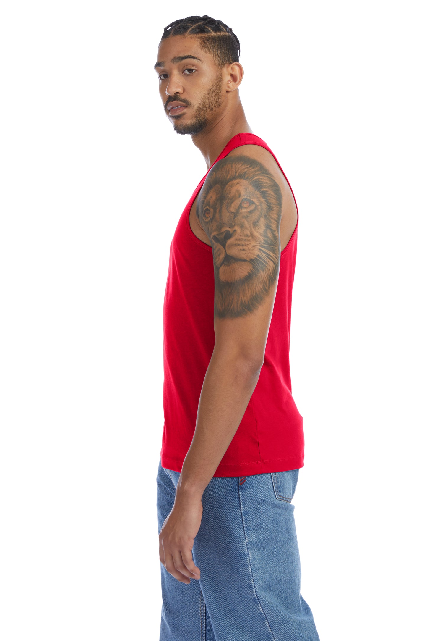 Men's Go-To Tank - Apple Red