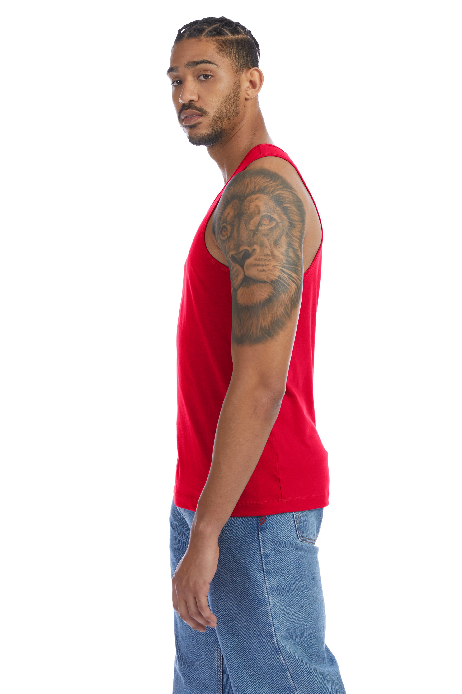 Men's Go-To Tank - Apple Red