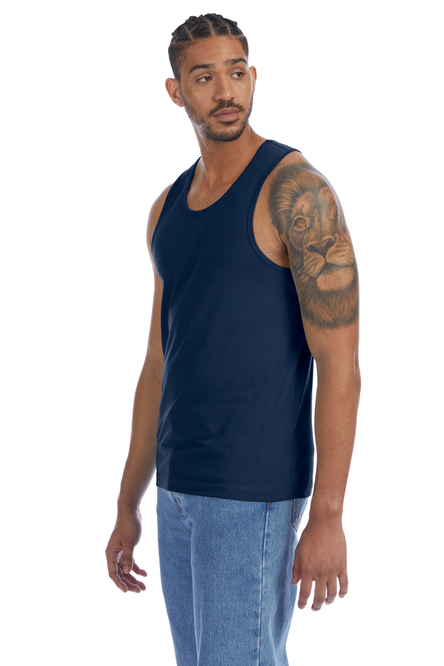 Men's Go-To Tank - Midnight Navy