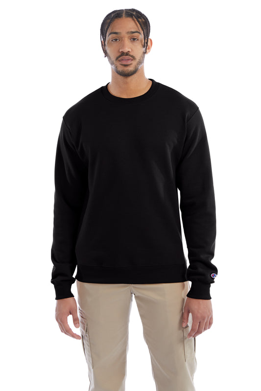 Unisex Double Dry Eco® Crew - Black