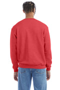 Unisex Double Dry Eco® Crew - Scarlet Heather