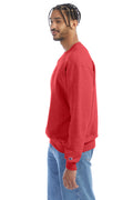 Unisex Double Dry Eco® Crew - Scarlet Heather