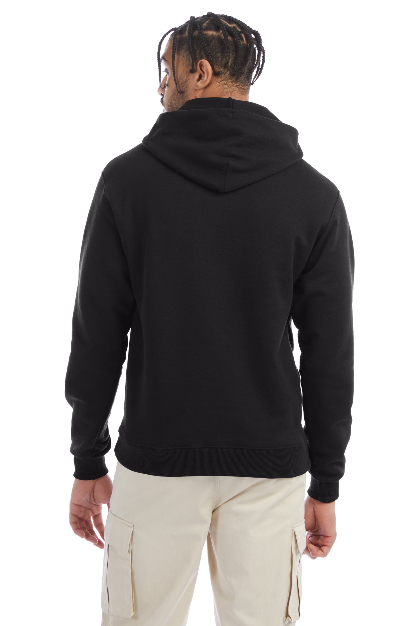 Unisex Double Dry Eco® Pullover Hoodie - Black