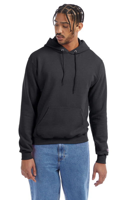 Unisex Double Dry Eco® Pullover Hoodie - Charcoal Heather