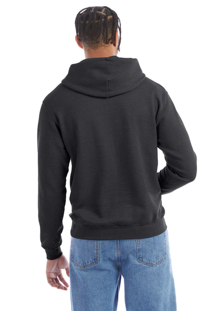 Unisex Double Dry Eco® Pullover Hoodie - Charcoal Heather