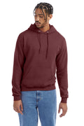 Unisex Double Dry Eco® Pullover Hoodie - Maroon Heather