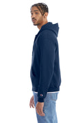 Unisex Double Dry Eco® Full-Zip Hoodie - Late Night Blue