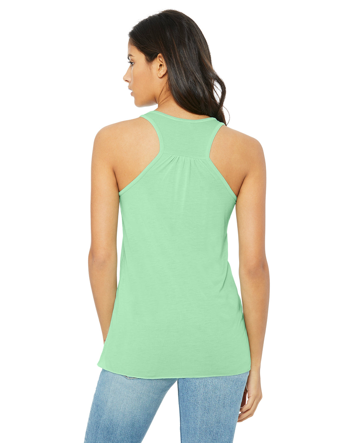 Women's Flowy Racerback Tank - Mint