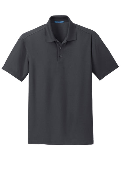 Unisex Dry Zone Grid Polo - Battleship Gray