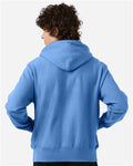 Champion S101 Light Blue — on model back