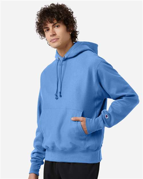 Champion S101 Light Blue — on model side