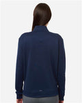 Adidas A1011 Collegiate Navy — on model back