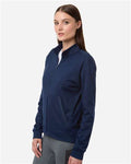 Adidas A1011 Collegiate Navy — on model side
