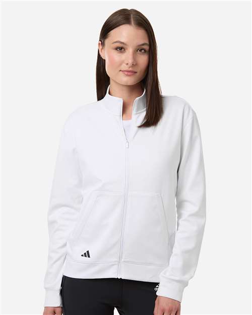 Adidas A1011 White — on model front