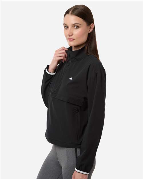 Adidas A1012 Black — on model side