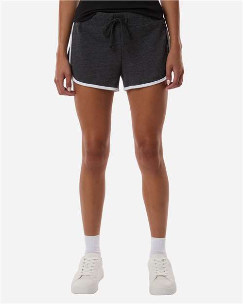 Boxercraft BW6402 Charcoal Heather/ White — on model front