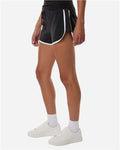 Boxercraft BW6402 Charcoal Heather/ White — on model side