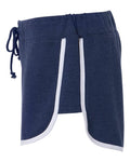 Boxercraft BW6402 Navy Heather/ White — direct side