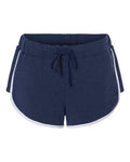 Boxercraft BW6402 Navy Heather/ White — front