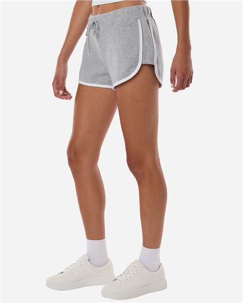 Boxercraft BW6402 Oxford Heather/ White — on model side