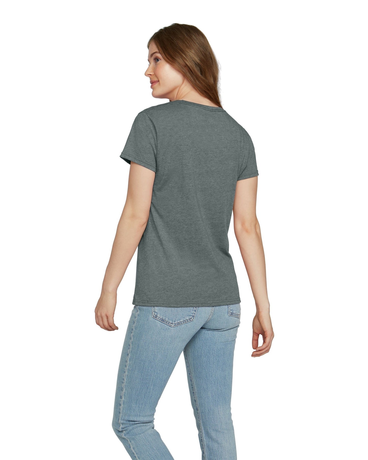 Women's Lightweight T-Shirt - Heather Dark Gray