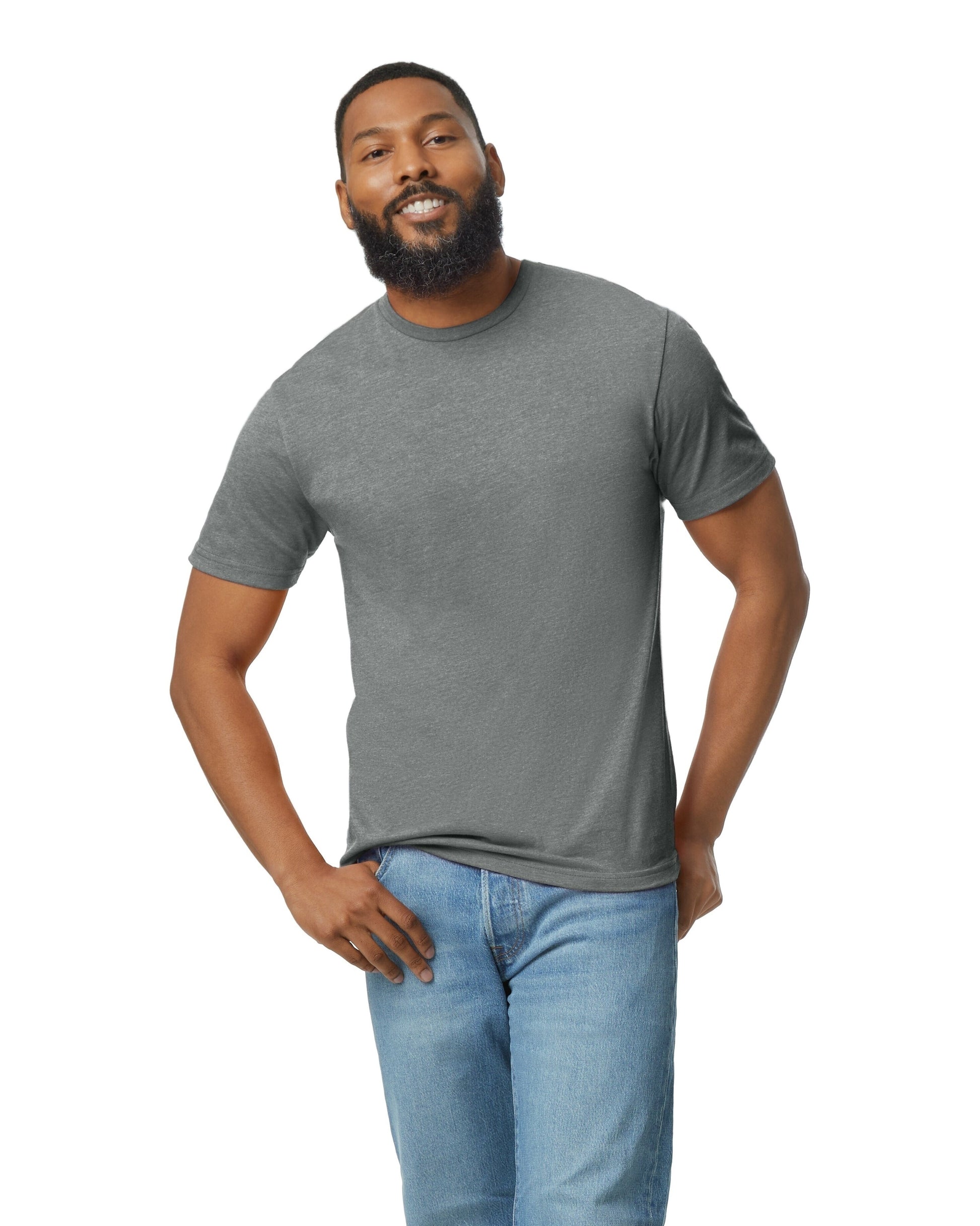 Lightweight Softstyle T-Shirt - Heather Graphite