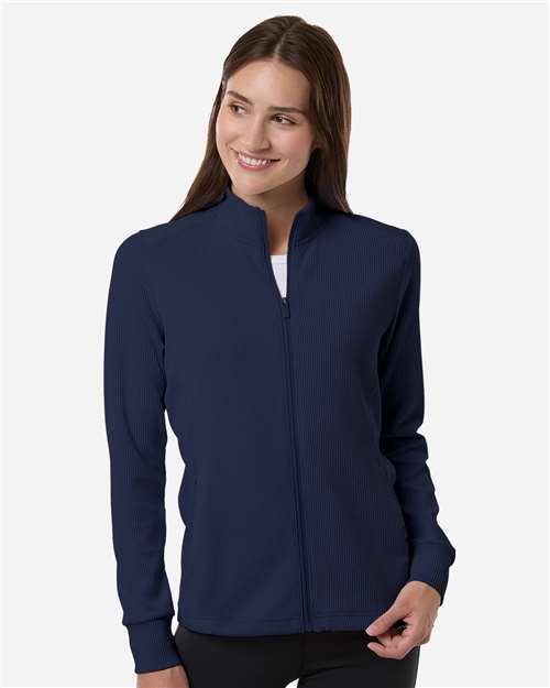 Adidas A1015 Collegiate Navy — on model front