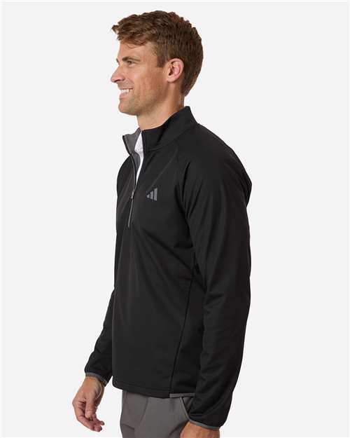 Adidas A2027 Black — on model side