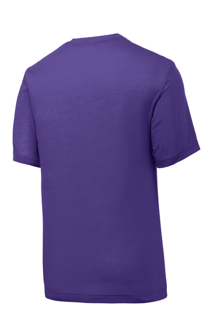 Unisex PosiCharge Competitor Cotton Touch Tee - Purple