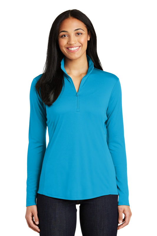 Women's PosiCharge Competitor 1/4-Zip Pullover - Atomic Blue