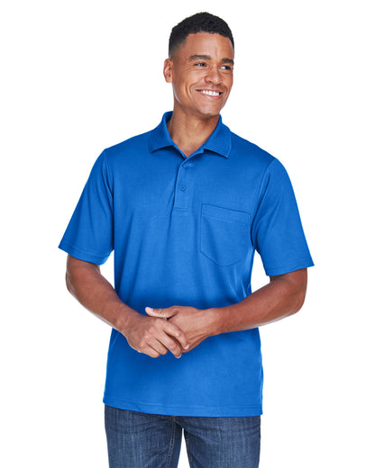 Men's Origin Performance Piqué Polo with Pocket - True Royal 438