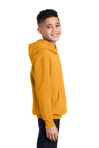 Youth Core Fleece Pullover Hoodie - Gold