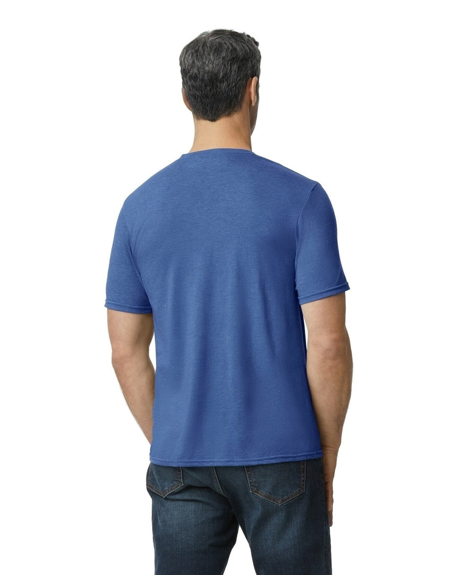 Unisex Triblend T-Shirt - Heather Blue