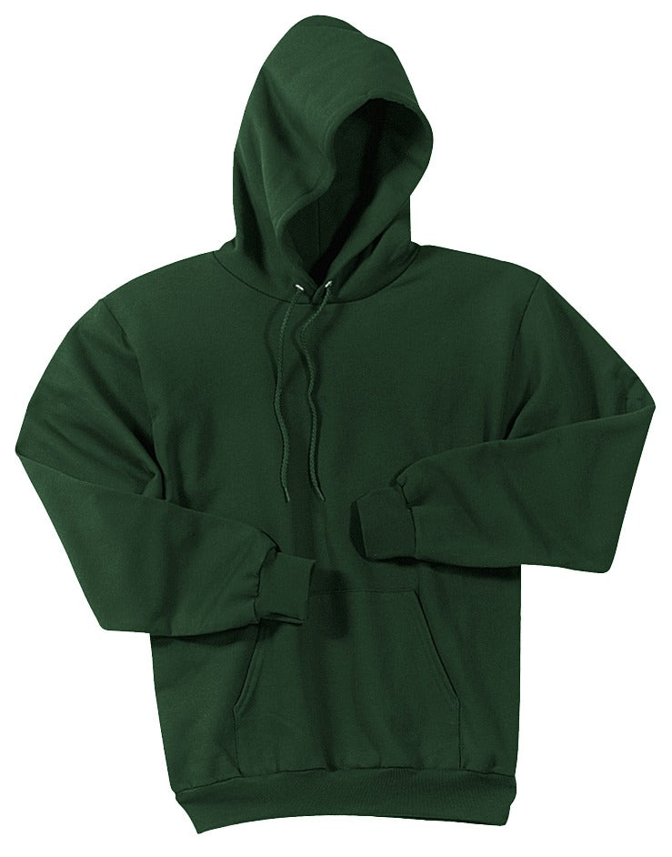 Unisex Core Fleece Pullover Hoodie - Dark Green