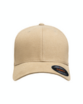Unisex Brushed Twill Cap - Khaki