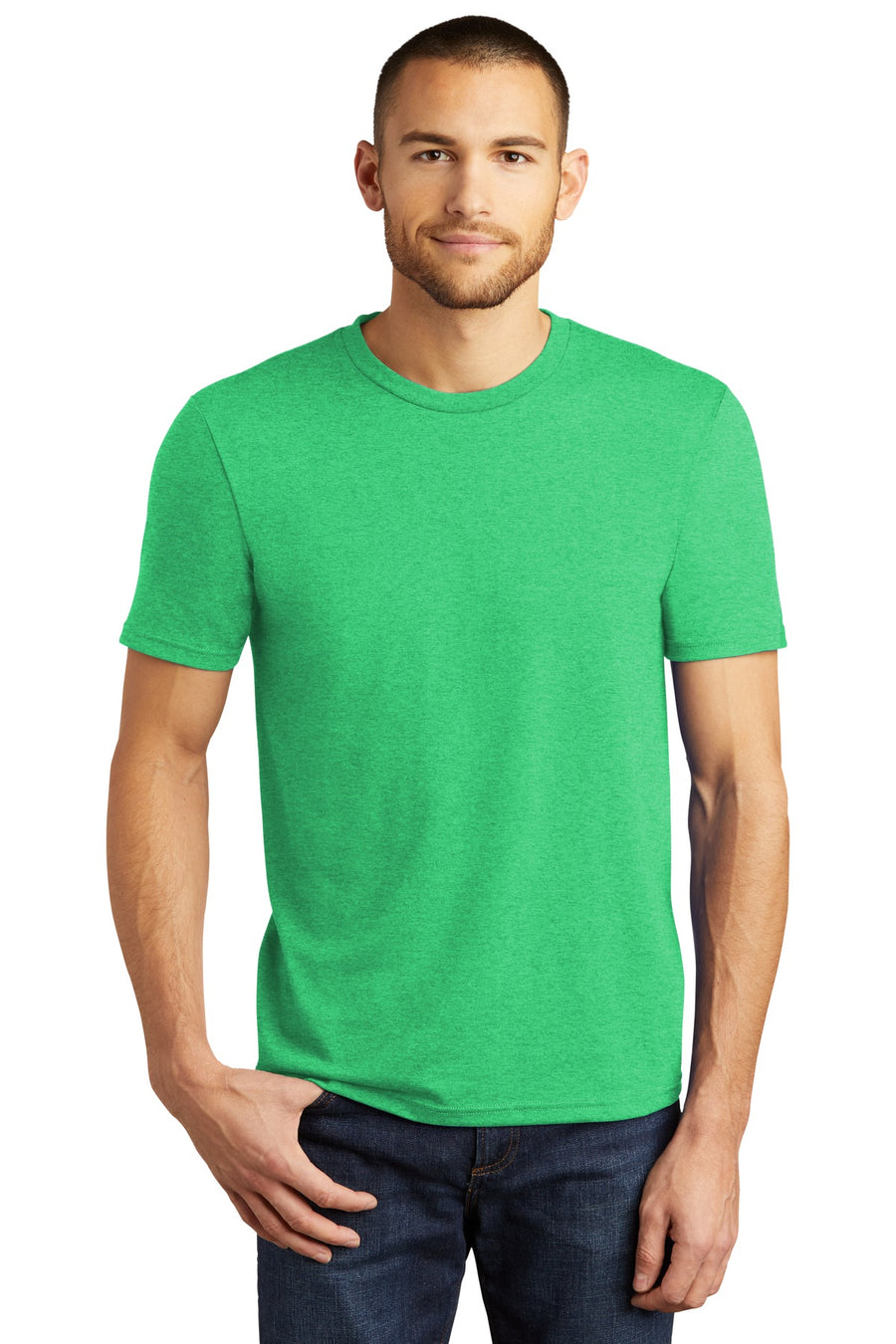 Unisex Perfect Tri Tee - Green Frost