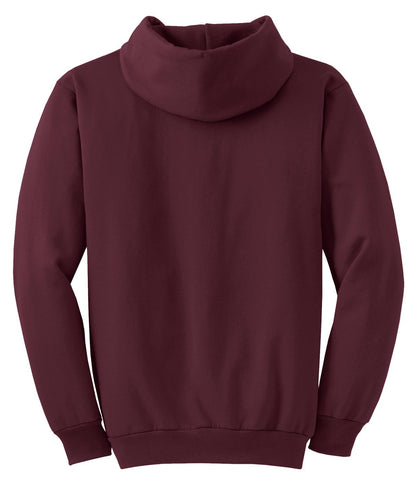 Unisex Core Fleece Pullover Hoodie - Maroon