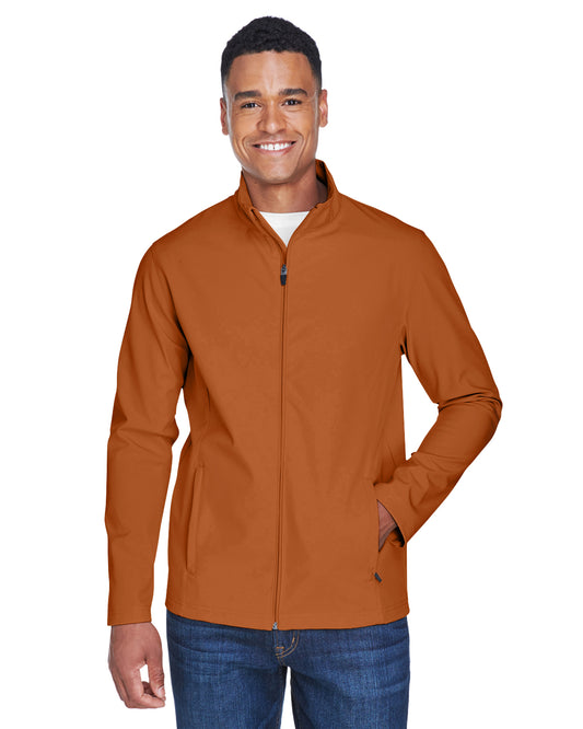 Men's Leader Soft Shell Jacket - Sport Burnt Orange