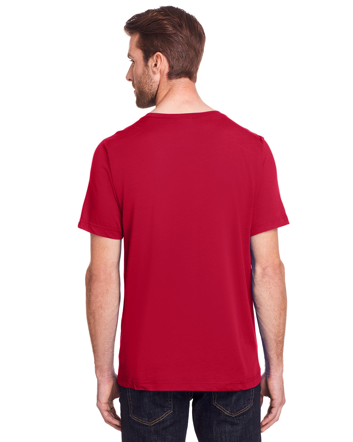 Unisex Fusion ChromaSoft™ Performance T-Shirt - Classic Red