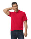Gildan G648 - Softstyle Unisex Pique Polo - Red