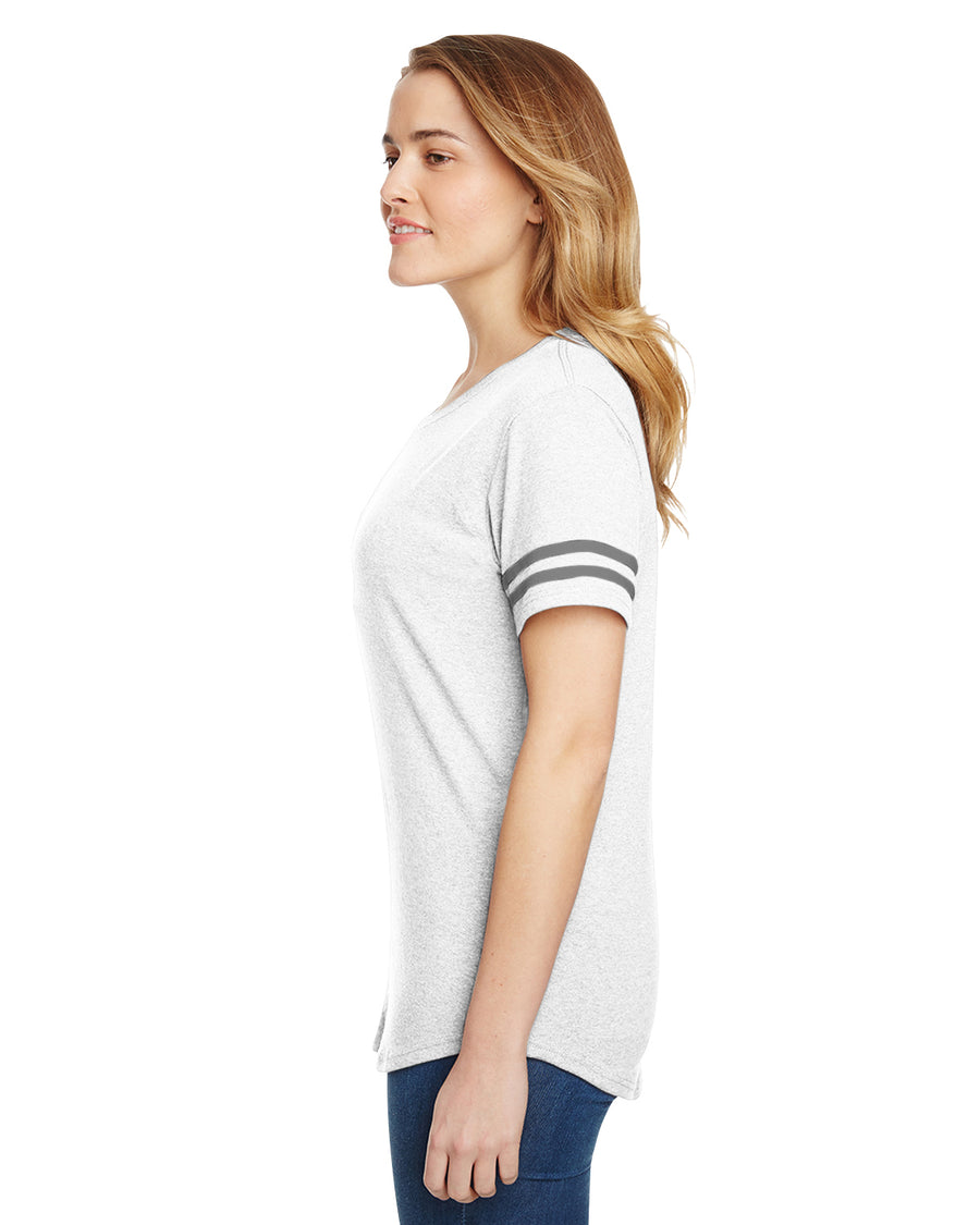 Heavy Cotton™ Women's Victory T-Shirt - Ash Gray / Graphite Heather