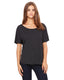 Bella + Canvas 8816 - Women's Slouchy T-Shirt - Charcoal Black Triblend